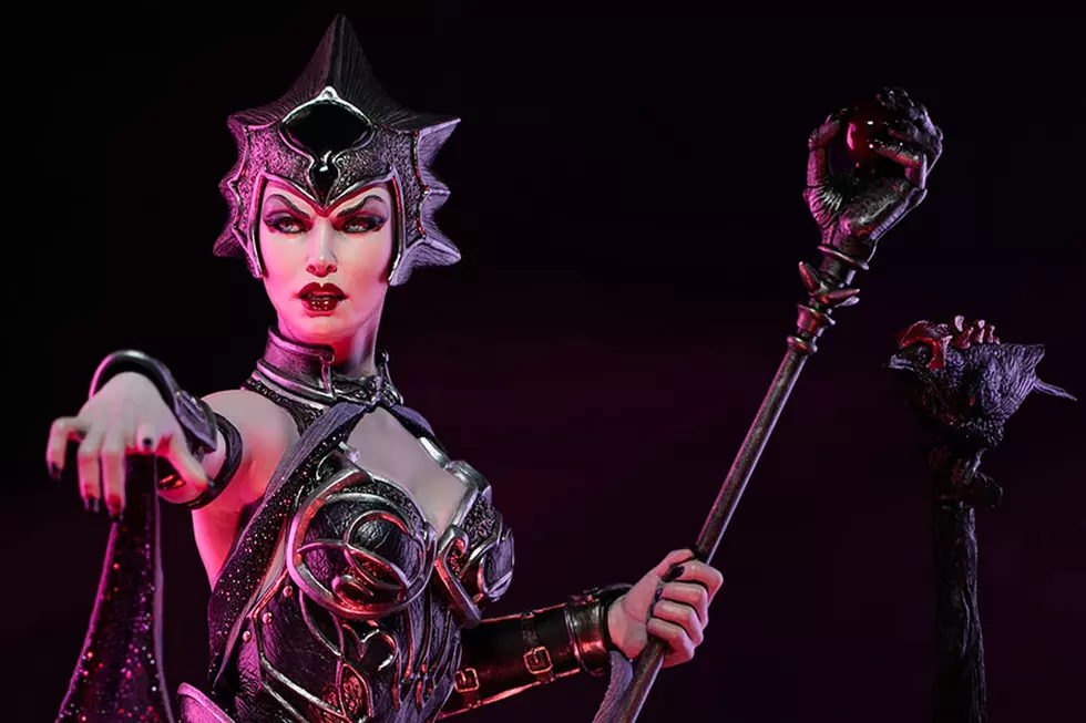 Evil-Lyn Bewitches Sideshow's Masters of the Universe Statue Line