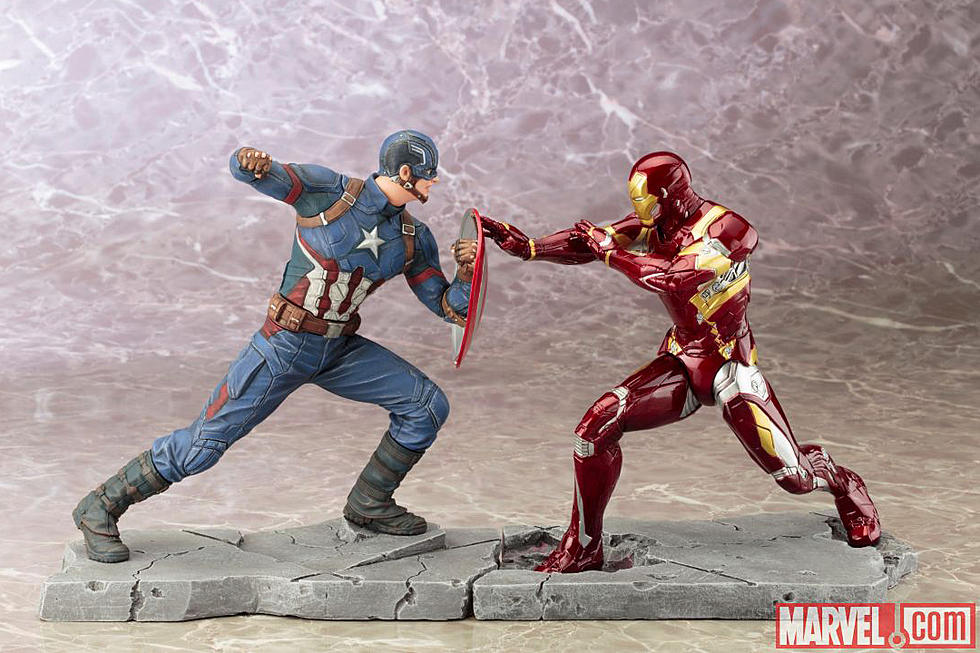 It's Captain America vs Iron Man in Kotobukiya's Latest Statue Series