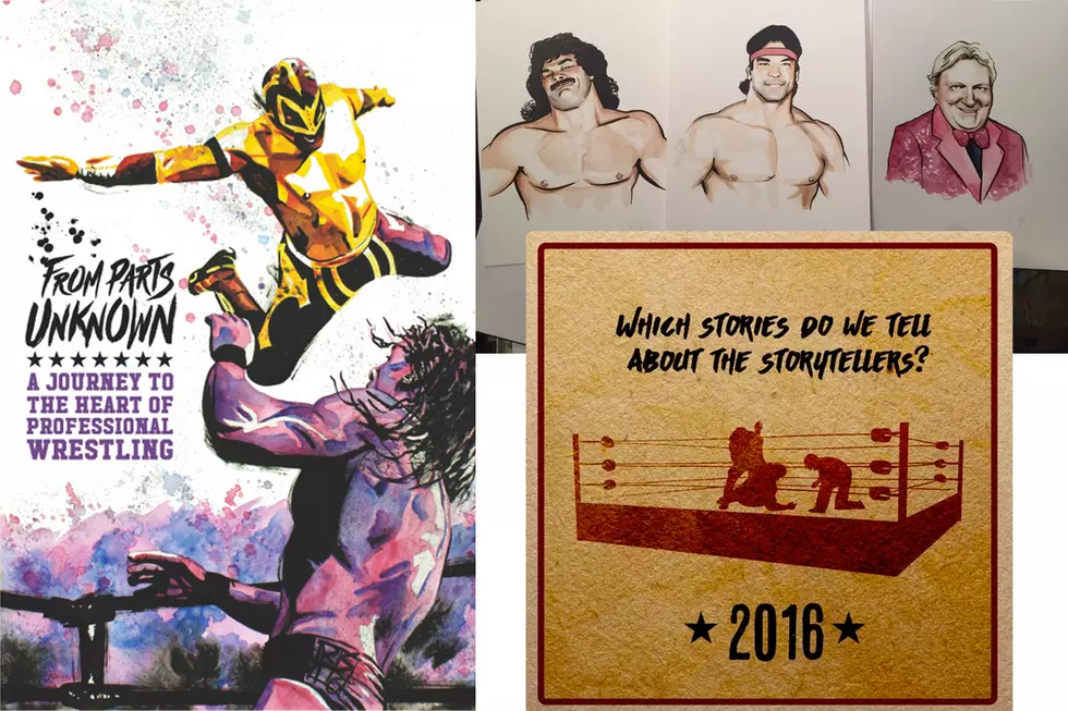‘From Parts Unknown’ Kickstarter Project Explores Wrestling Through Comics