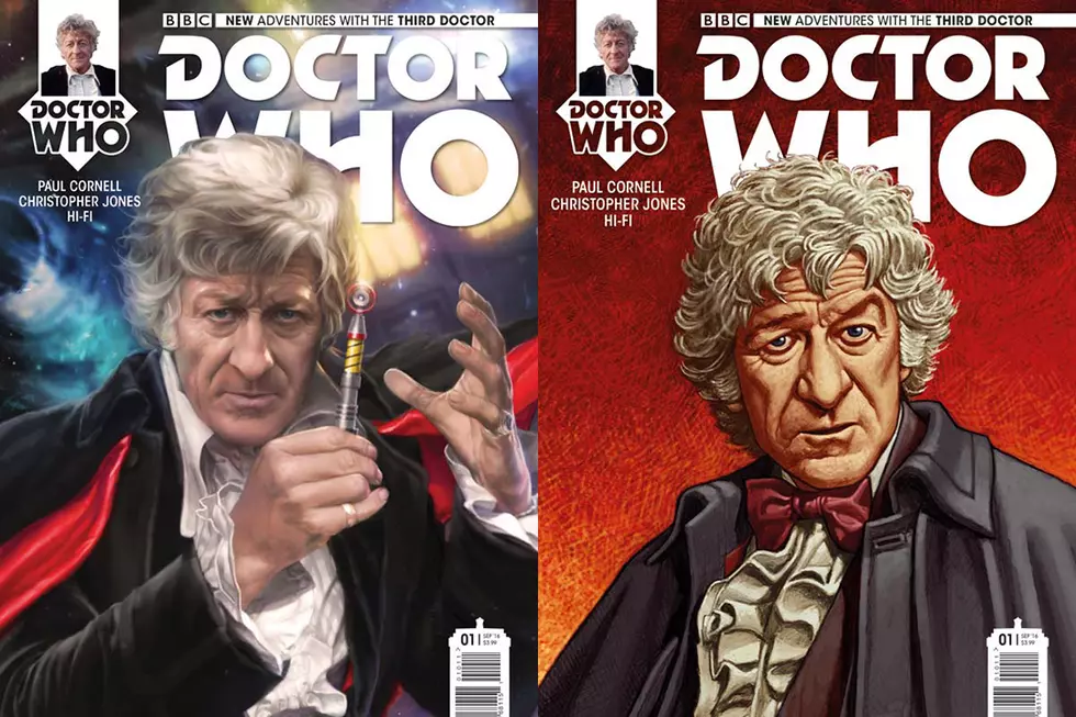 Cornell And Jones Enter The TARDIS With 'The Third Doctor'