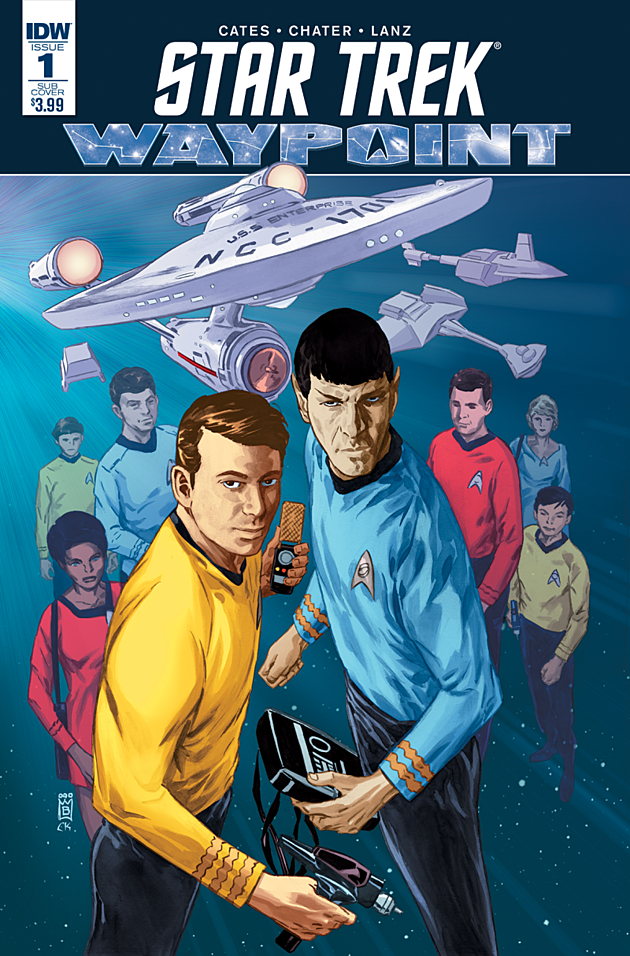 IDW Boldly Goes Throughout Star Trek&#8217;s History With New Anthology &#8216;Star Trek: Waypoint&#8217;