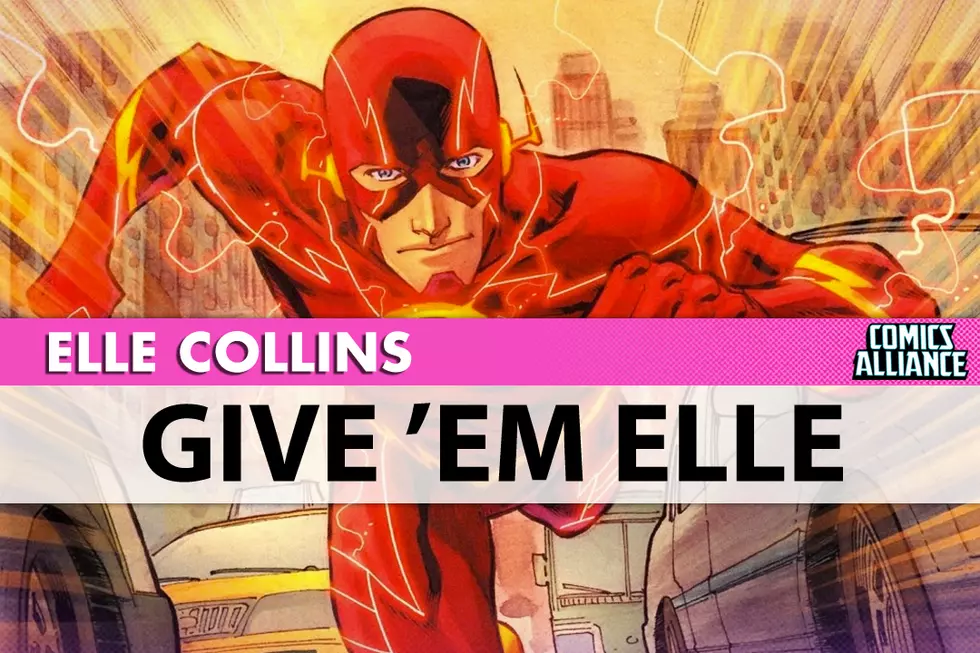 Give ‘Em Elle: What is Up with Superhero Costumes These Days?