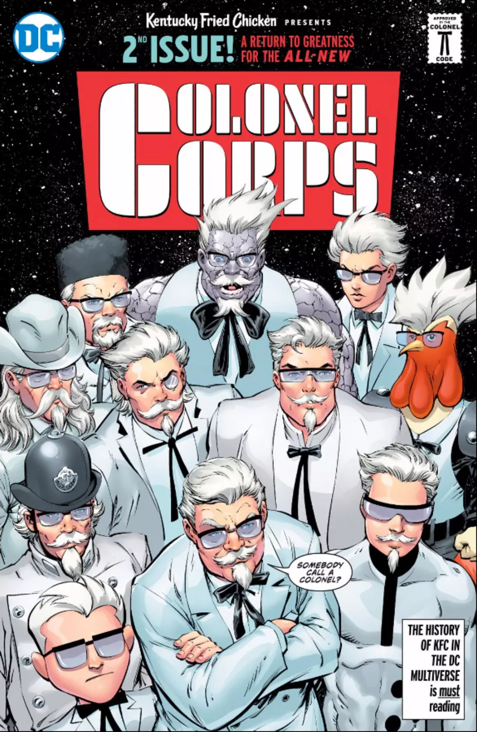 DC&#8217;s Latest Kentucky Fried Chicken Promo Comic Is Already The Best Comic Book Of The Year