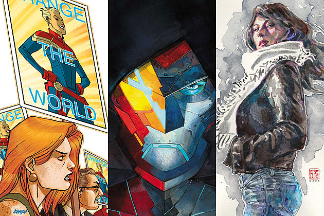 Marvel Announces New Titles &#038; Teams For &#8216;Jessica Jones&#8217;, &#8216;Thanos&#8217;, &#8216;Captain Marvel&#8217; and &#8216;Infamous Iron Man&#8217;