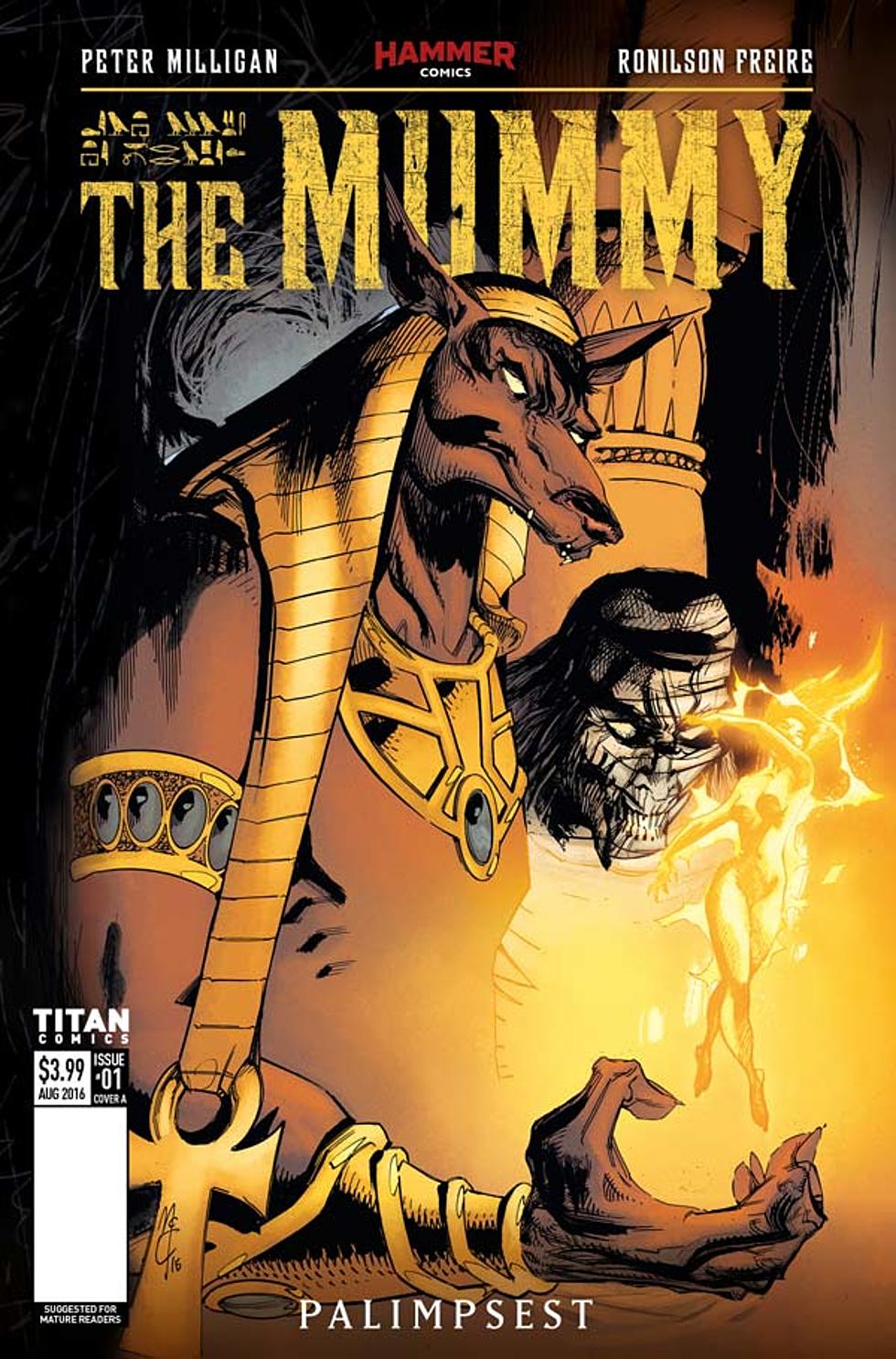 Titan Reveals The First Book In Its Hammer Horror Line: &#8216;The Mummy&#8217; [SDCC 2016]