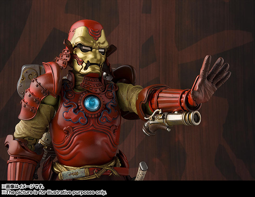 Tamashii&#8217;s Manga Realization Iron Man Gets One Heck of a Samurai Suit of Armor