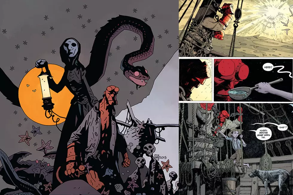Hellboy Is Ocean Bound As He Sails 'Into The Silent Sea'