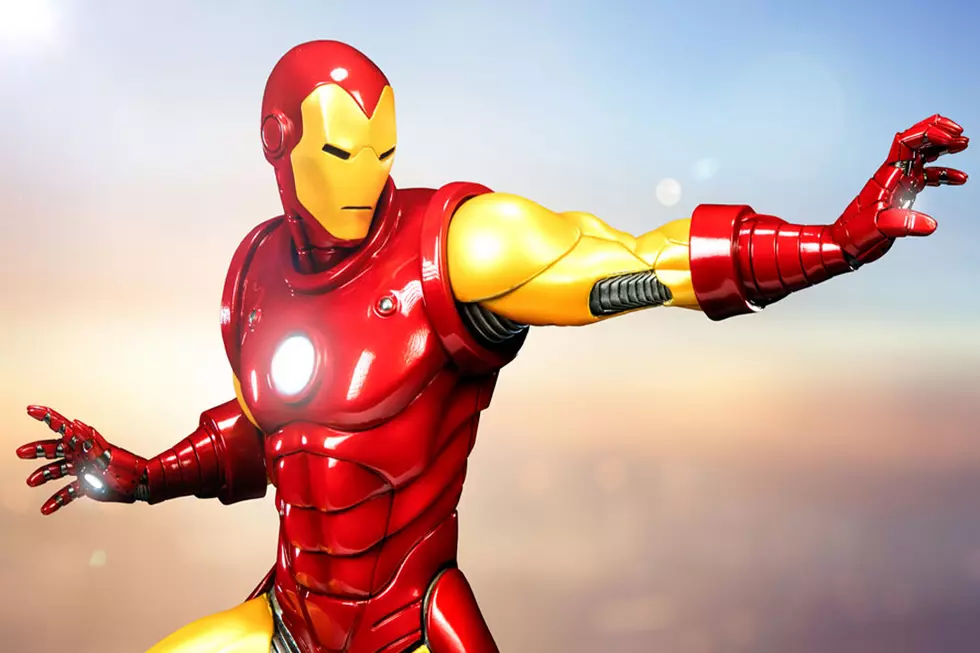 Iron Man Assembles First for Sideshow's New Avengers Statue Series