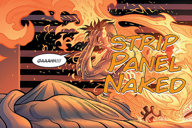 Strip Panel Naked: Coloring Tradd Moore In &#8216;Ghost Rider&#8217; #1