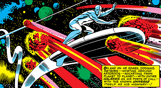 Riding The Waves Of The Cosmos: A Tribute To The Silver Surfer