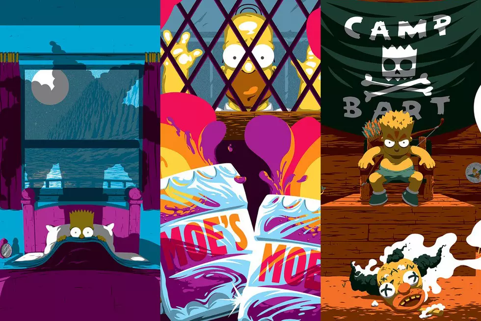 Bottleneck Gallery Debuts Prints Based On Classic Episodes Of ‘The Simpsons’ By Florey