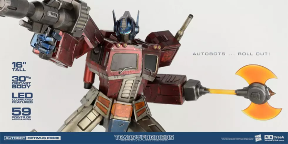 Roll Out Your Wallet And Transform $400 Into ThreeA&#8217;s Massive New Optimus Prime Figure