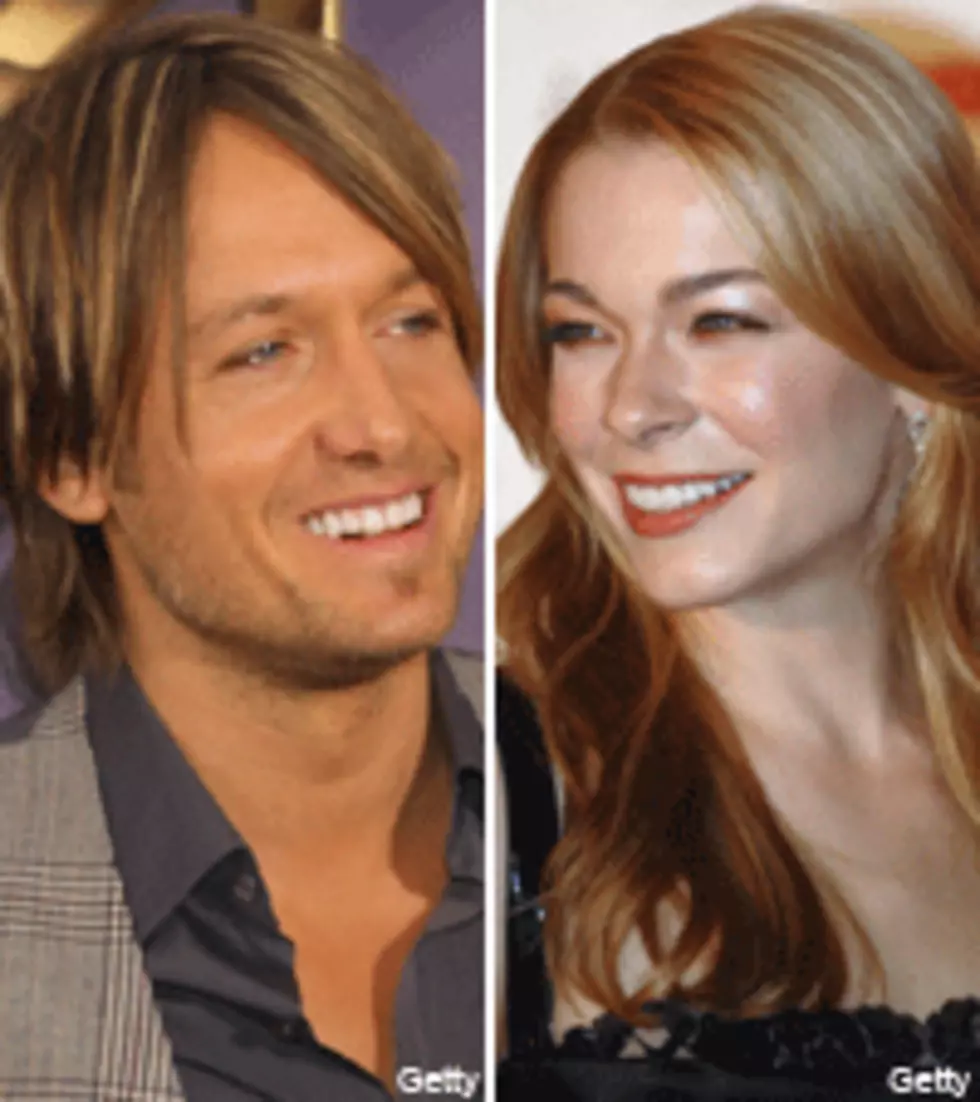 Keith Urban and LeAnn Rimes Play Games With Fans