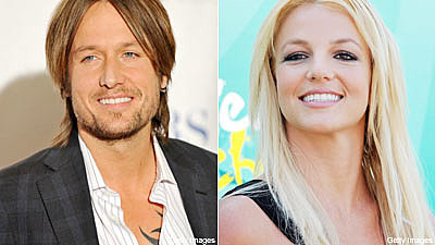 Keith Urban and Britney Spears