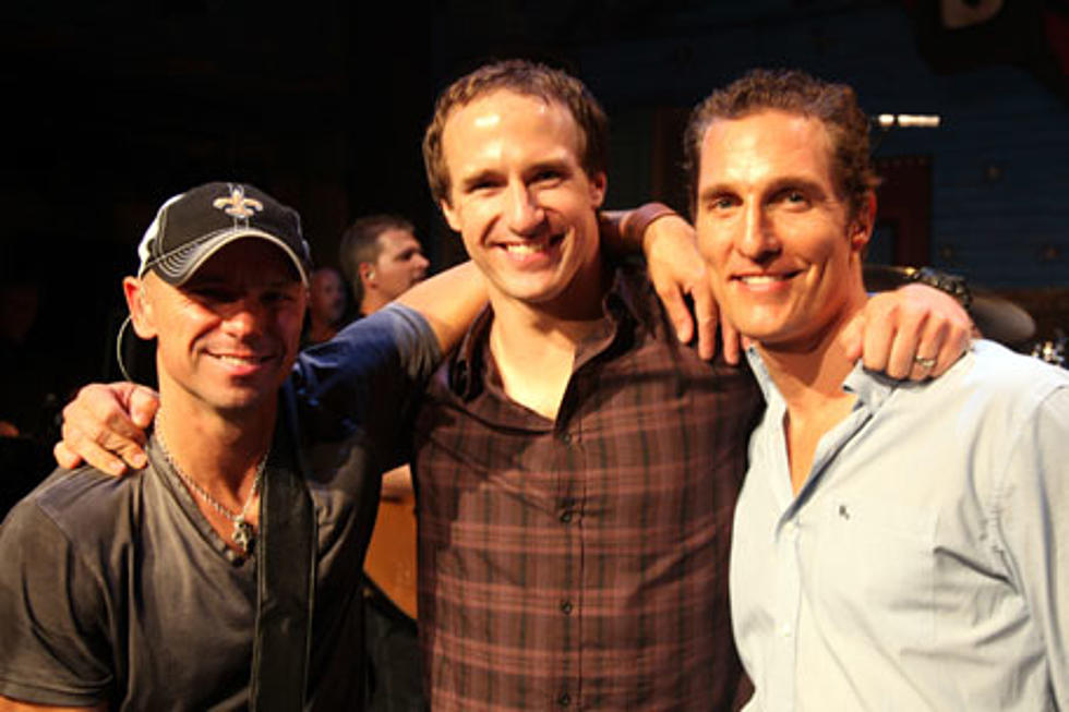 Kenny Chesney Teams With Drew Brees, Matthew McConaughey for ‘Amazing Race’ Charity Event