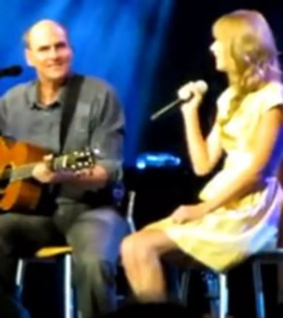 Taylor Swift, James Taylor Share the Stage in Massachusetts
