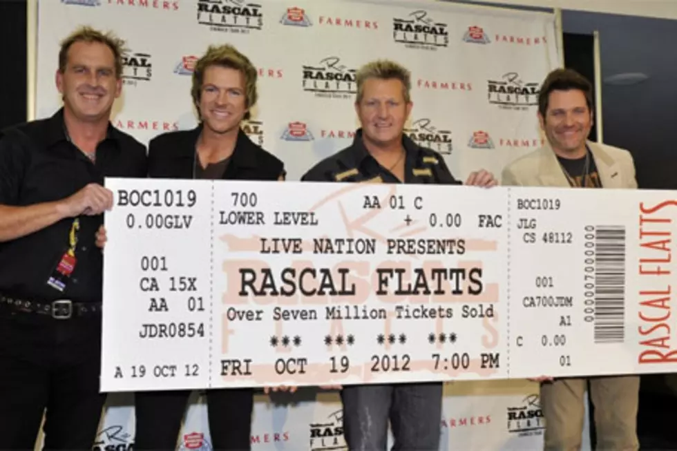 Rascal Flatts Concert Ticket Sales Soar to Lucky Number 7 Million