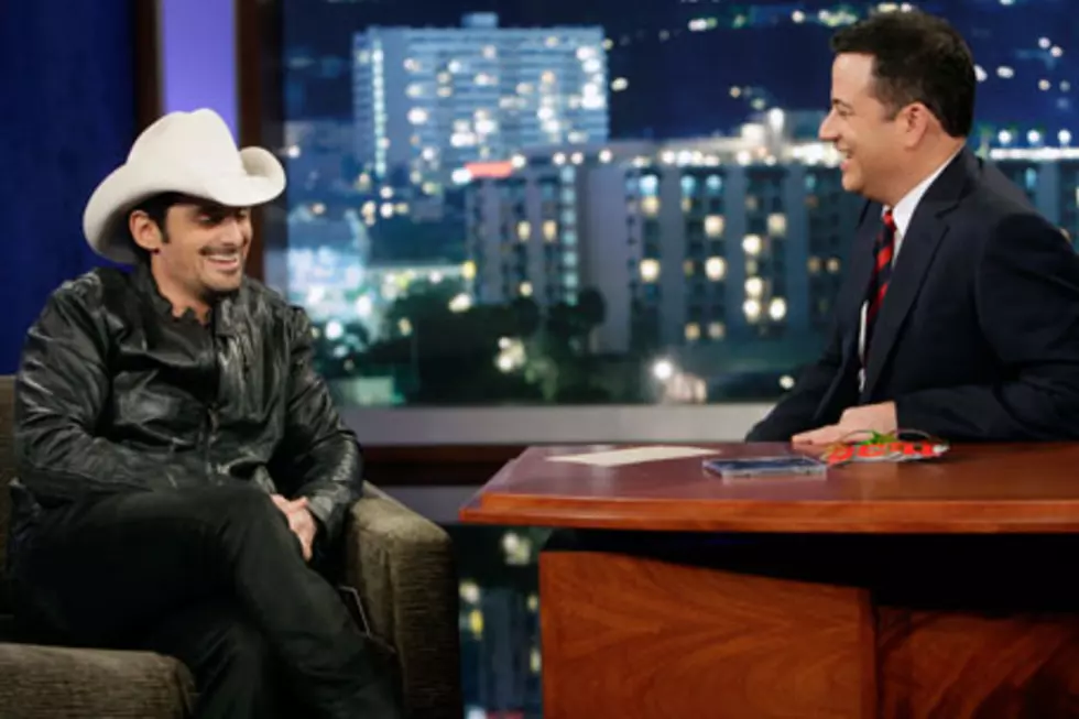 Brad Paisley, ‘Wheelhouse’ Album Title & Release Date Revealed on ‘Jimmy Kimmel Live’