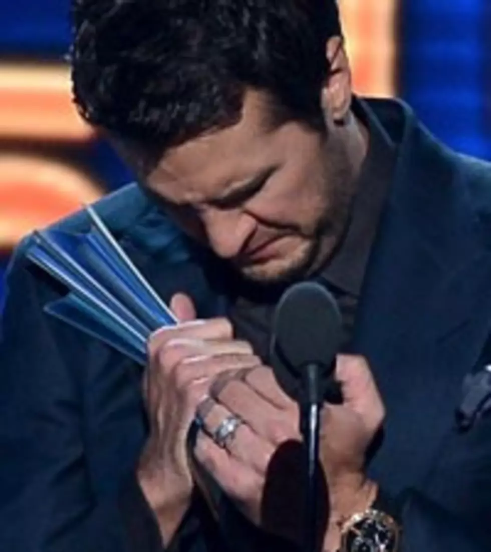 Luke Bryan ACM Entertainer of the Year Win Evokes Tears of Both Sorrow and Joy