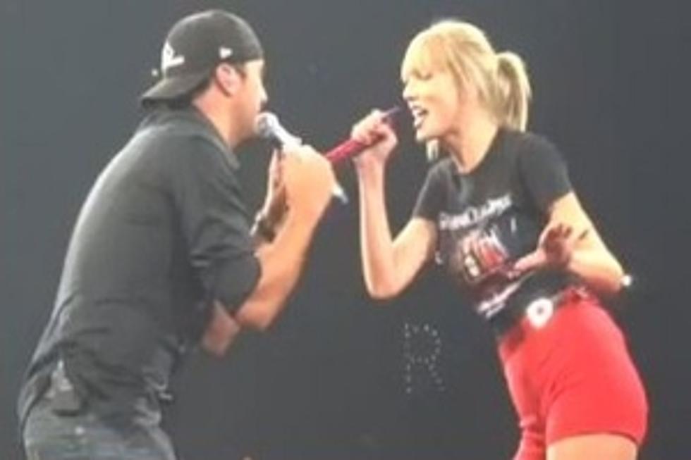 Luke Bryan Joins Taylor Swift for &#8216;I Don&#8217;t Want This Night to End&#8217; in Nashville