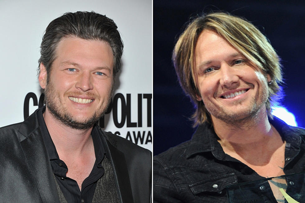 Blake Shelton and Keith Urban in Funny Feud