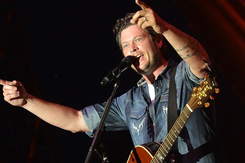 Blake Shelton Announced as First Headliner for 2015 Kicker Country Stampede Festival