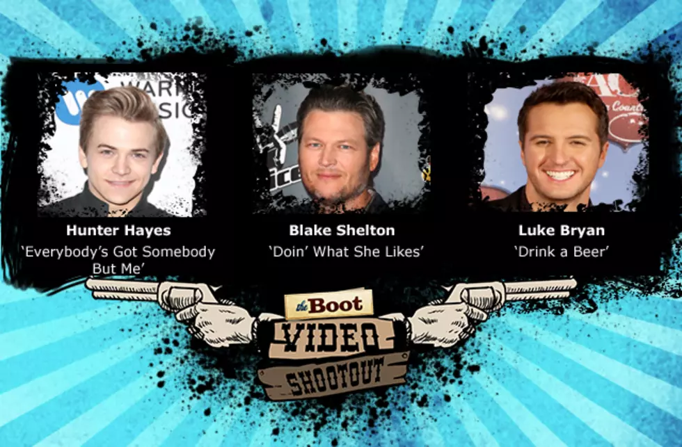 Hunter Hayes,  Blake Shelton + Luke Bryan - Video Shootout