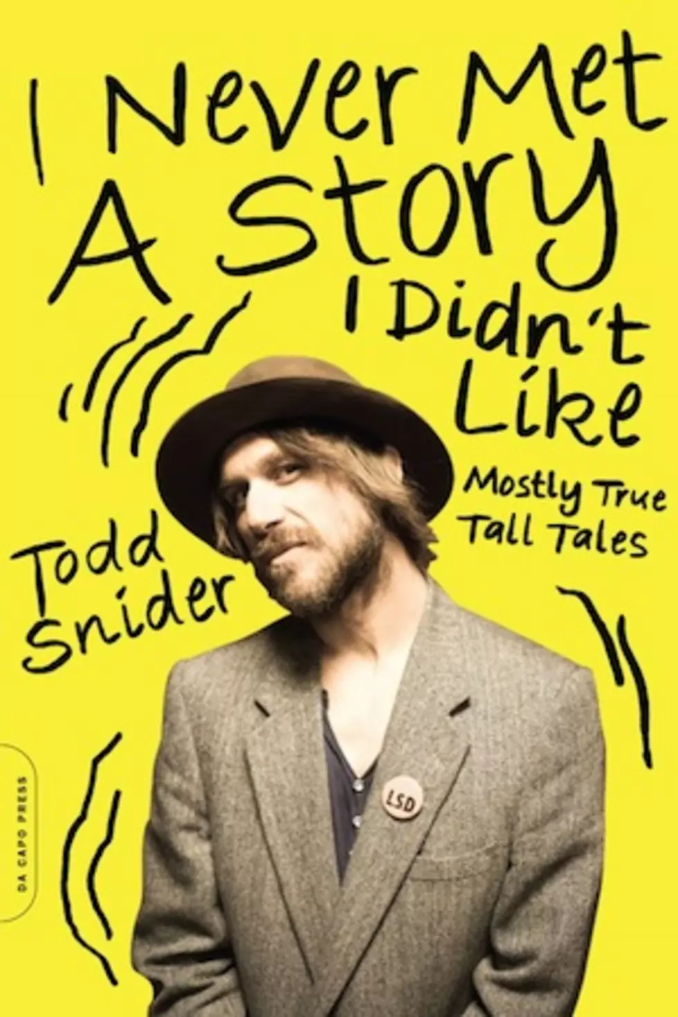 Todd Snider Releases Book of Stories