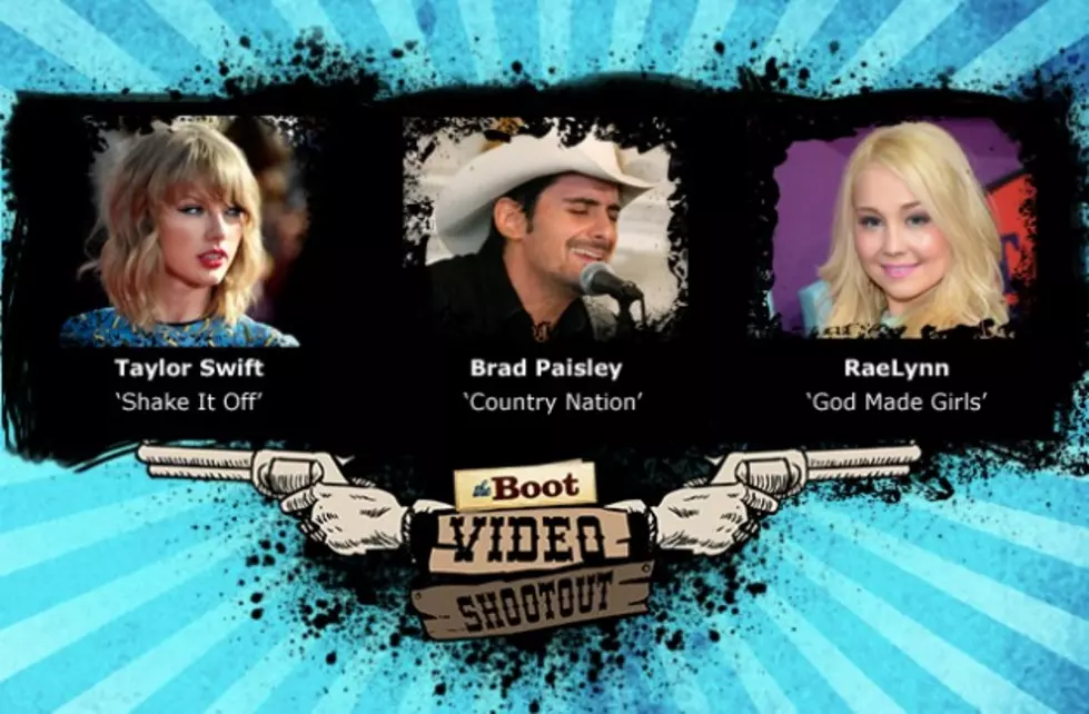 Taylor Swift vs. Brad Paisley vs. RaeLynn &#8212; Video Shootout