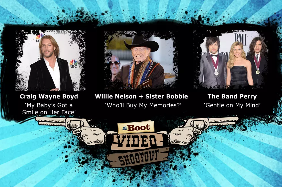 Craig Wayne Boyd, Willie + Bobbie Nelson, the Band Perry -- Video Shootout