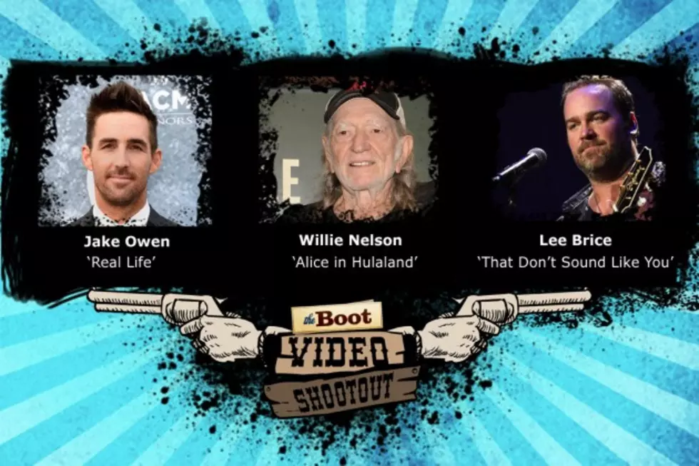 Video Shootout: Jake Owen vs. Willie Nelson vs. Lee Brice