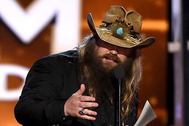 Chris Stapleton Wins Male Vocalist of the Year at 2016 ACM Awards