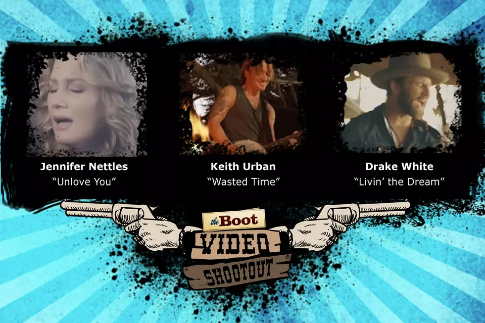 Video Shootout: Jennifer Nettles vs. Keith Urban vs. Drake White