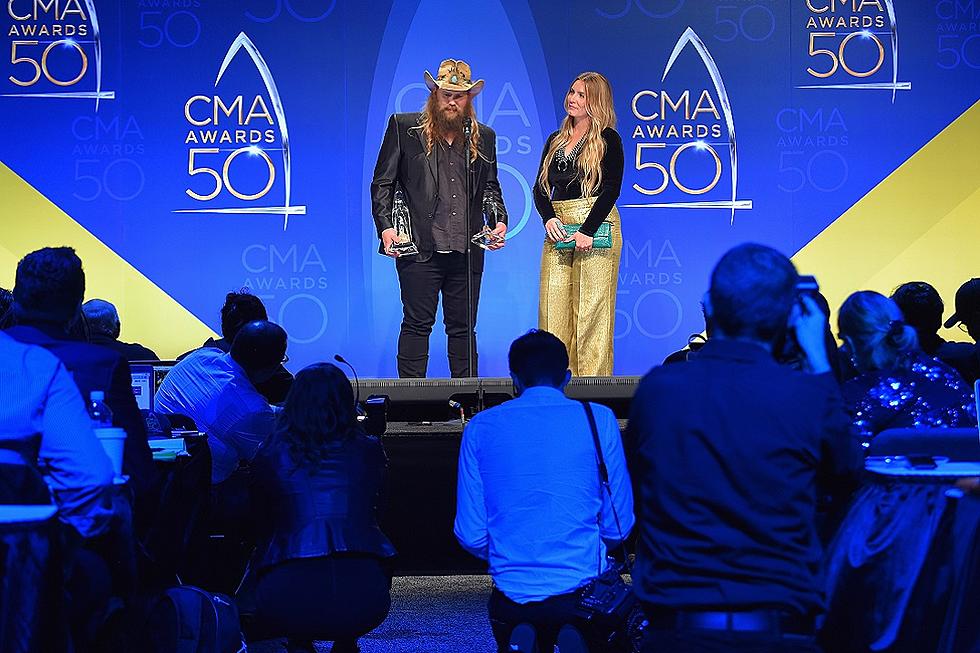 Chris Stapleton on 2016 CMA Awards: ‘The Whole Show Was My Favorite Part’