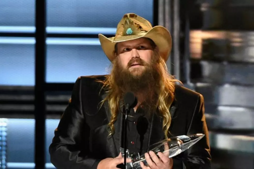 Chris Stapleton Wins Male Vocalist of the Year at the 2016 CMA Awards