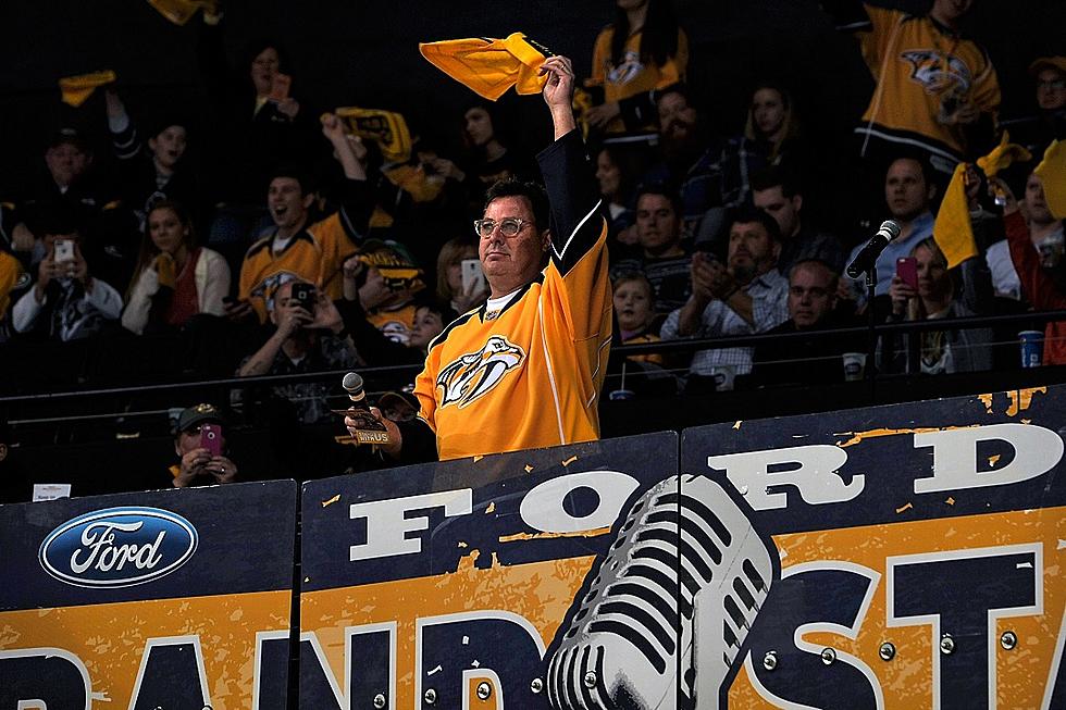 Vince Gill and Daughters Sing Anthem for Predators Playoffs Game