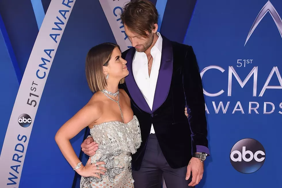 Maren Morris and Ryan Hurd Walk the 2017 CMA Awards Red Carpet [PICTURES]