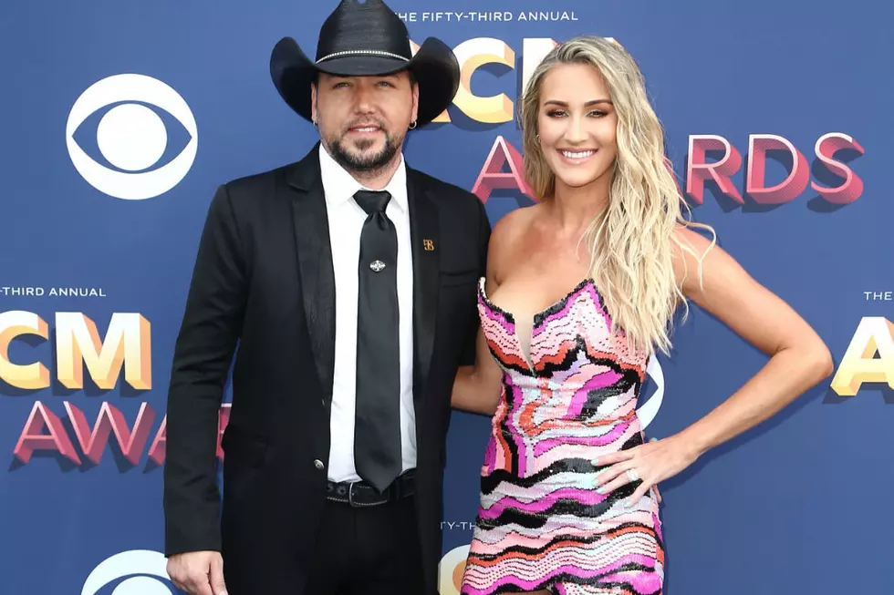 Jason and Brittany Aldean Walk the 2018 ACMs Red Carpet [PICTURES]