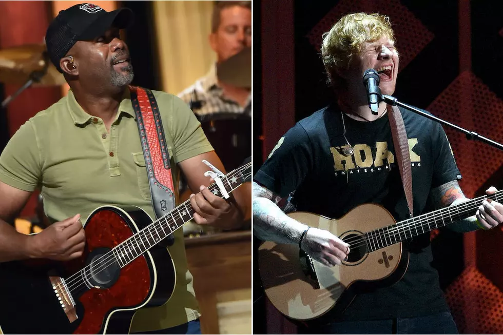 Darius Rucker Is Writing With Ed Sheeran, and Yes, You Can Freak Out About It