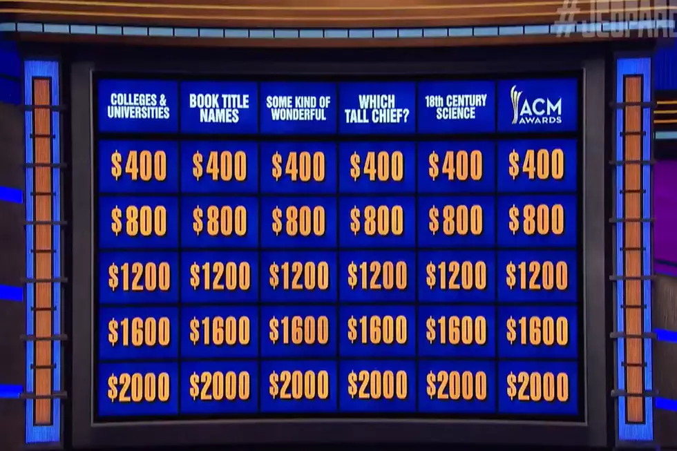 &#8216;Jeopardy&#8217; Features ACM Awards Trivia in Double Jeopardy Category