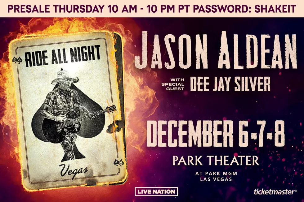 Presale Code Inside — Jason Aldean Ride All Night Las Vegas