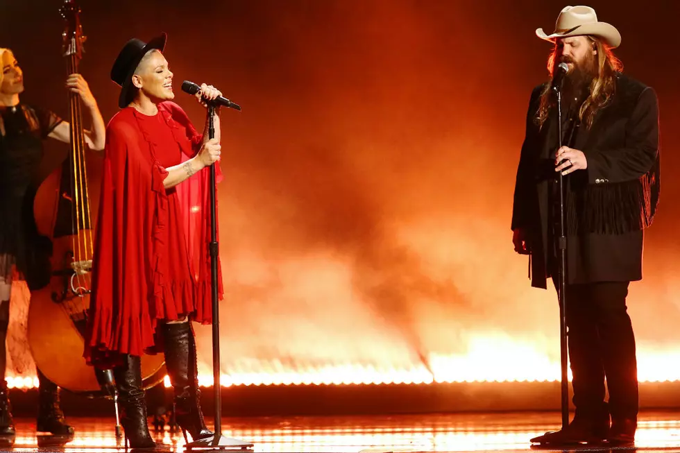 Chris Stapleton, Pink Team Up for ‘Love Me Anyway’ at 2019 CMA Awards [WATCH]