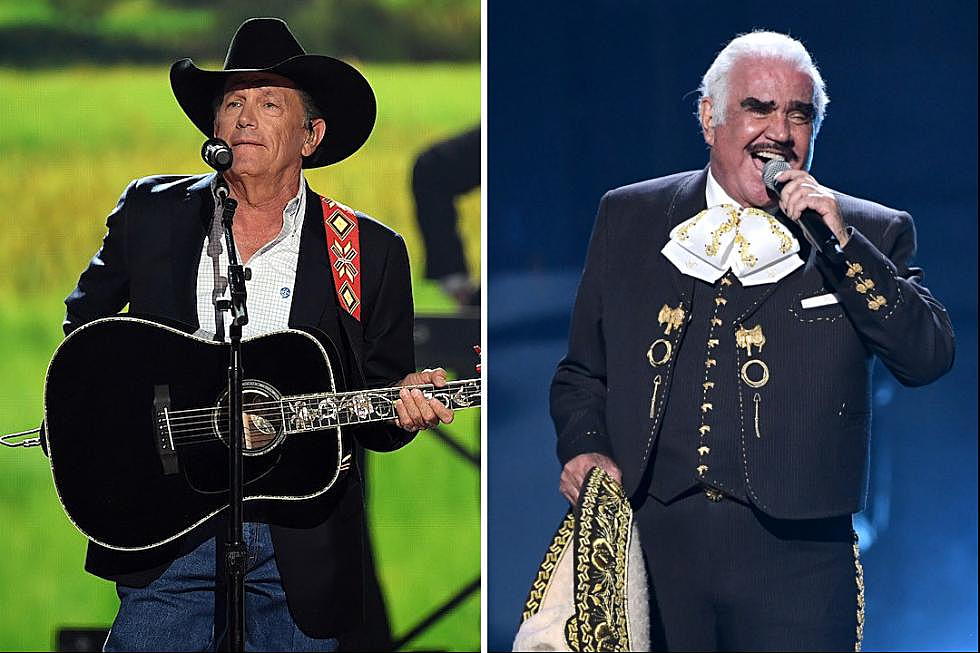 How Vicente Fernández Influenced George Strait to Become the &#8216;King of Country&#8217;