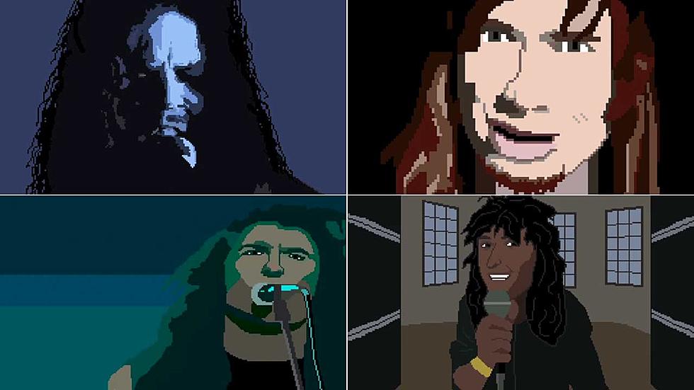 ‘The Big Four’ 8-Bit Video Game Featuring Metallica, Slayer, Megadeth and Anthrax