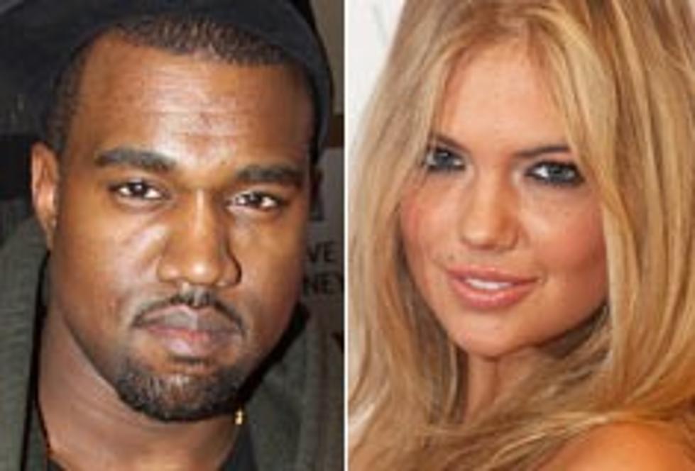 Model Kate Upton Denies Making Out With Kanye in Cannes