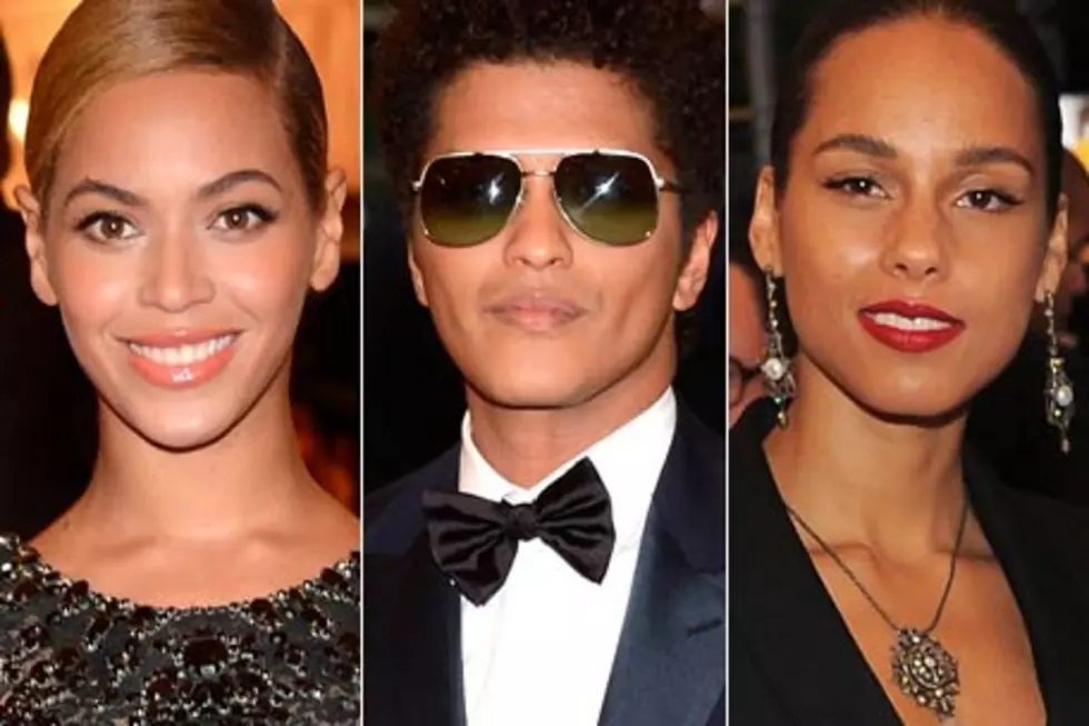 Met Gala 2012: Beyonce Shows Booty, Bruno Mars Goes Natural, Alicia Keys Dons Poofy Pants & More — Photos