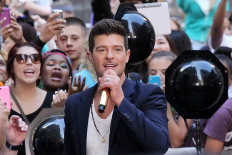 Robin Thicke to Perform at 2014 Grammy Awards