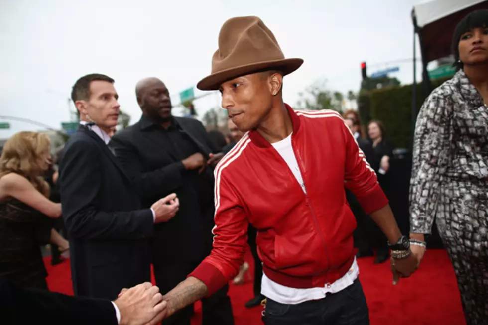 Pharrell Williams’ Hat Becomes a Star at 2014 Grammy Awards