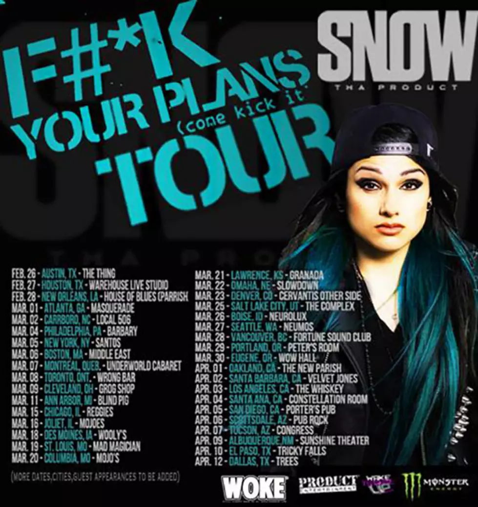 Snow Tha Product Headlines F#*K Your Plans, Come Kick It Tour
