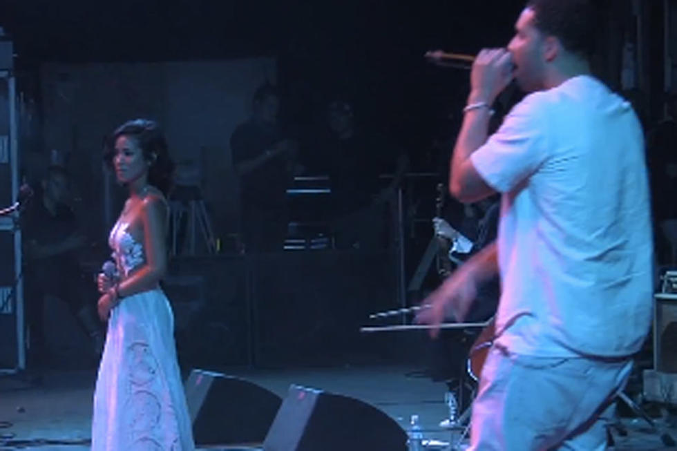 Jhene Aiko Brings Out Drake at Coachella 2014 [VIDEO]